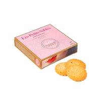 Raspberry chip shortbread cookies